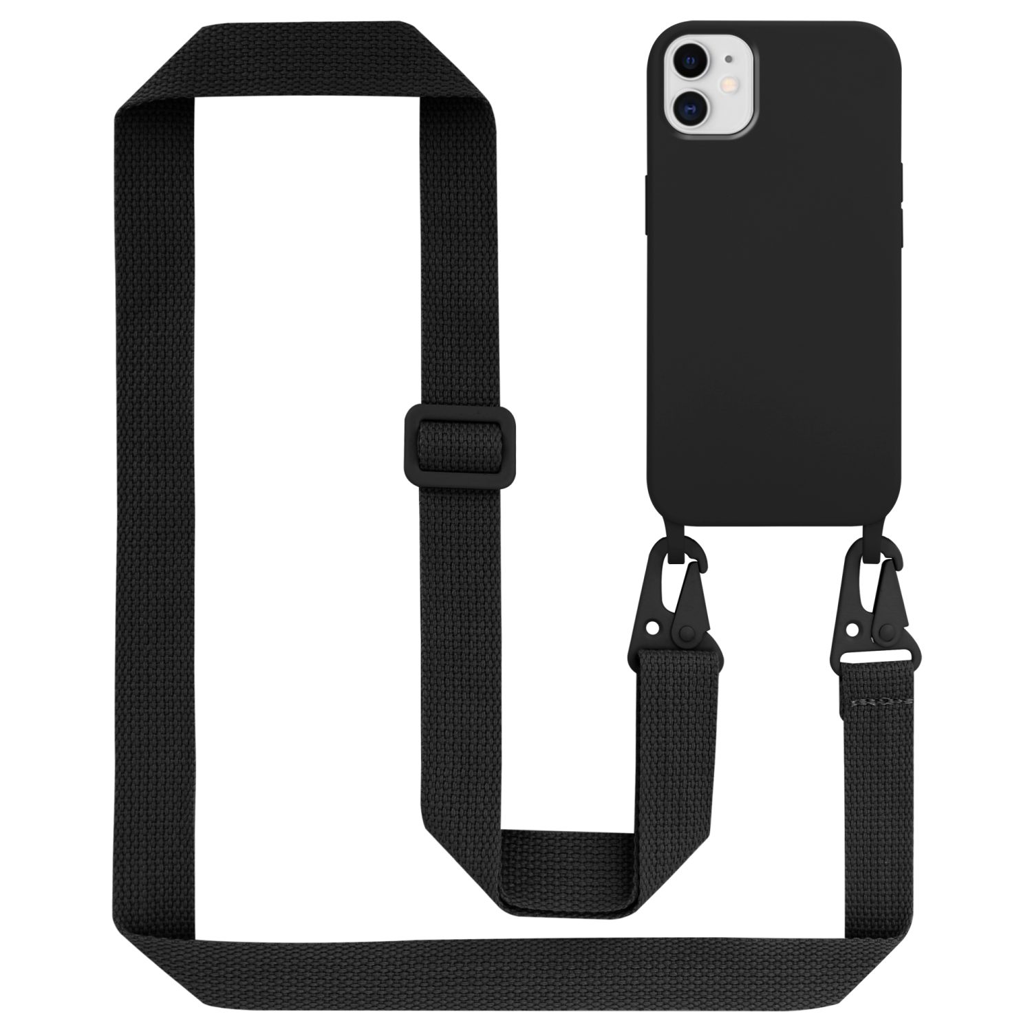 Funda Cadena para Apple iPhone 11 Silicona Protección Cubierta Collar - Imagen 2 de 36