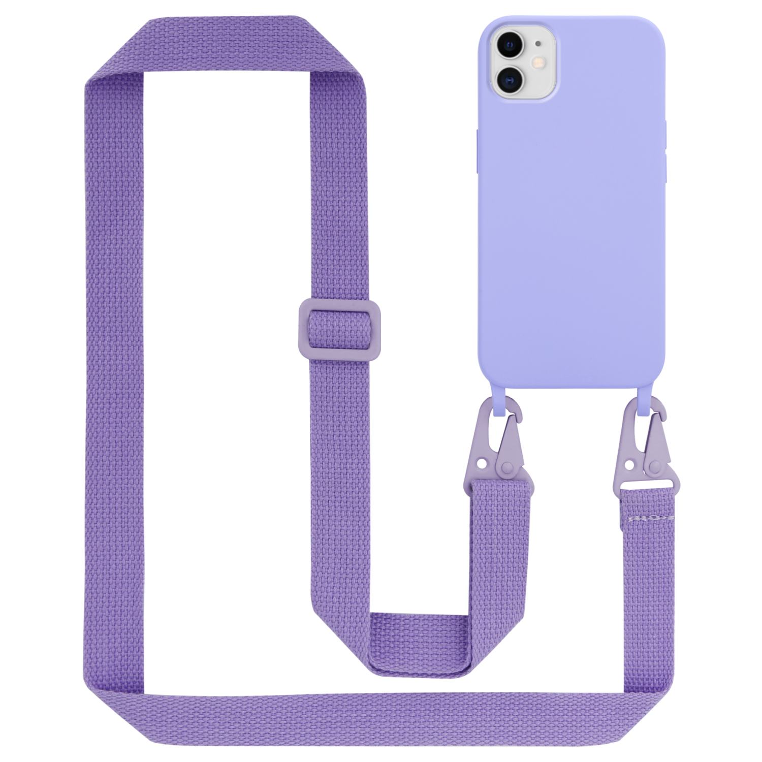 Funda Cadena para Apple iPhone 11 Silicona Protección Cubierta Collar - Imagen 16 de 36