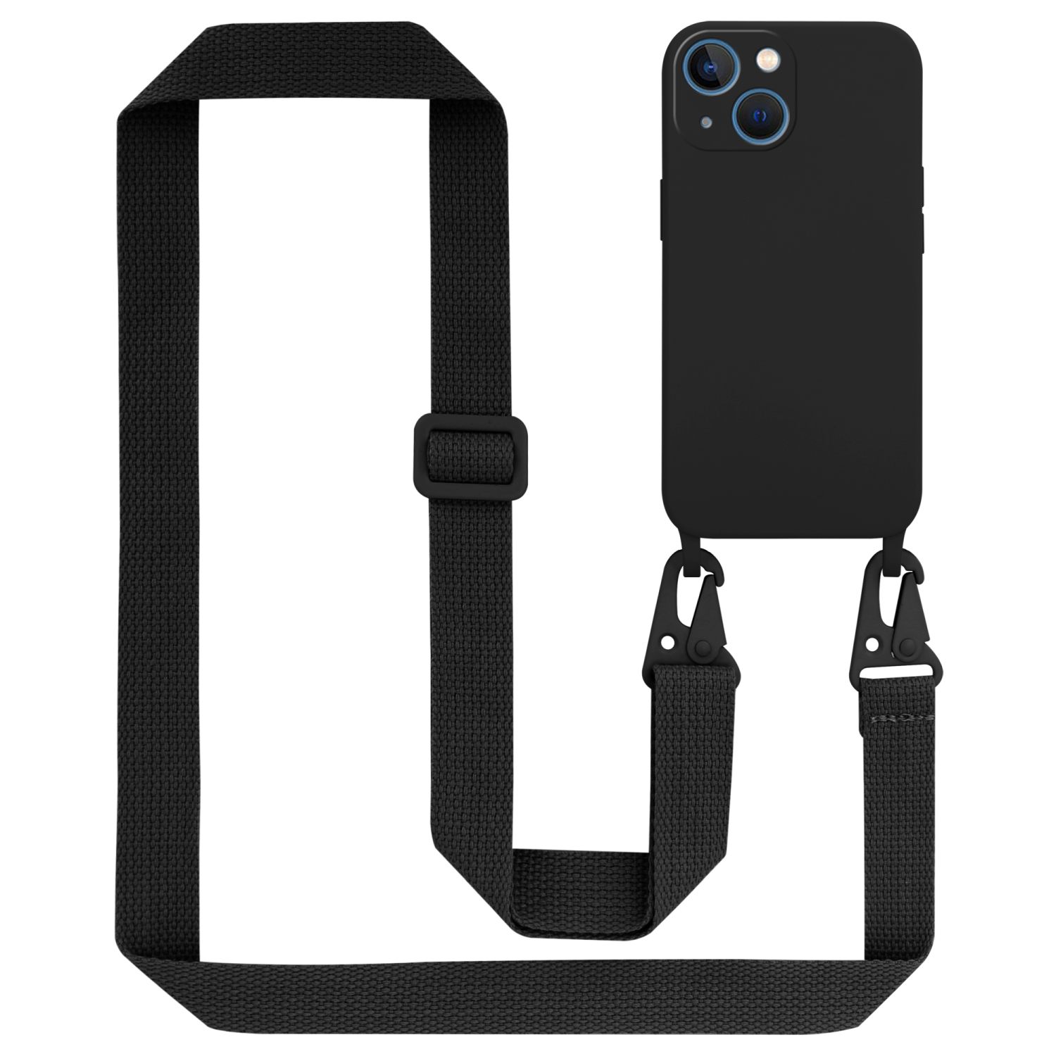 Funda Cadena para Apple iPhone 13 MINI Silicona Protección Cubierta Collar - Imagen 2 de 22
