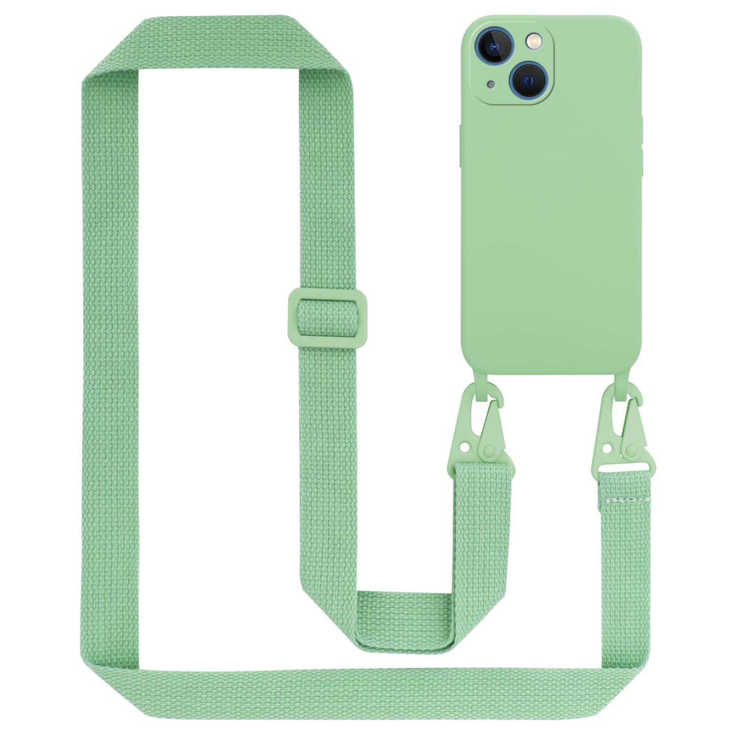 Funda Cadena para Apple iPhone 13 MINI Silicona Protección Cubierta Collar - Imagen 9 de 22