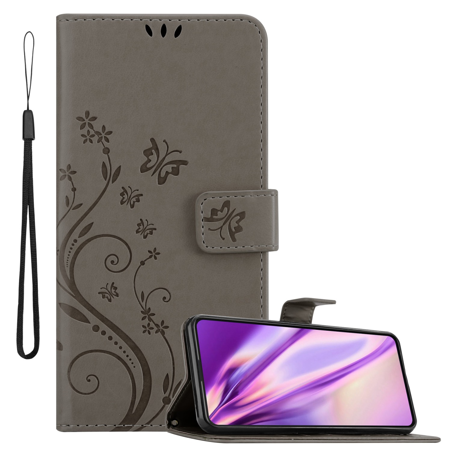 Case for Asus ZenFone 8 FLIP Phone Cover Protection Flower Book Wallet - Picture 25 of 39
