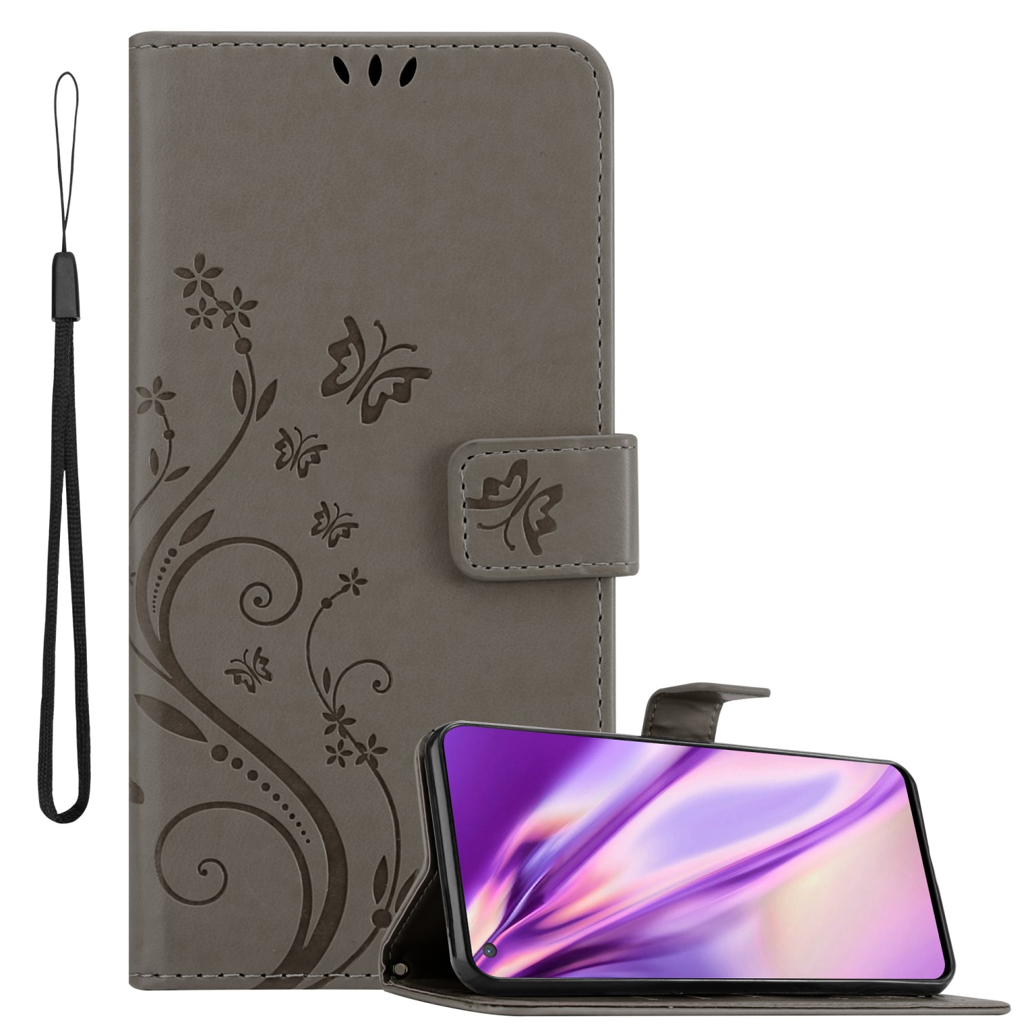 Case for OnePlus Nord CE 5G Phone Cover Protection Flower Book Wallet - Picture 24 of 38