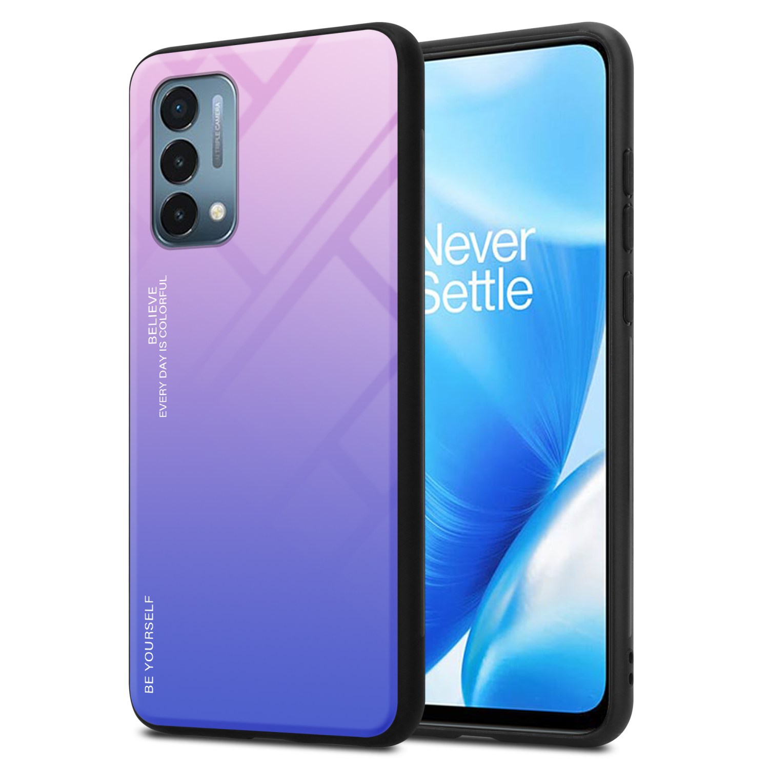 Case for OnePlus Nord N200 5G Phone Cover Tempered Glas TPU Silicone - Photo 10 sur 41