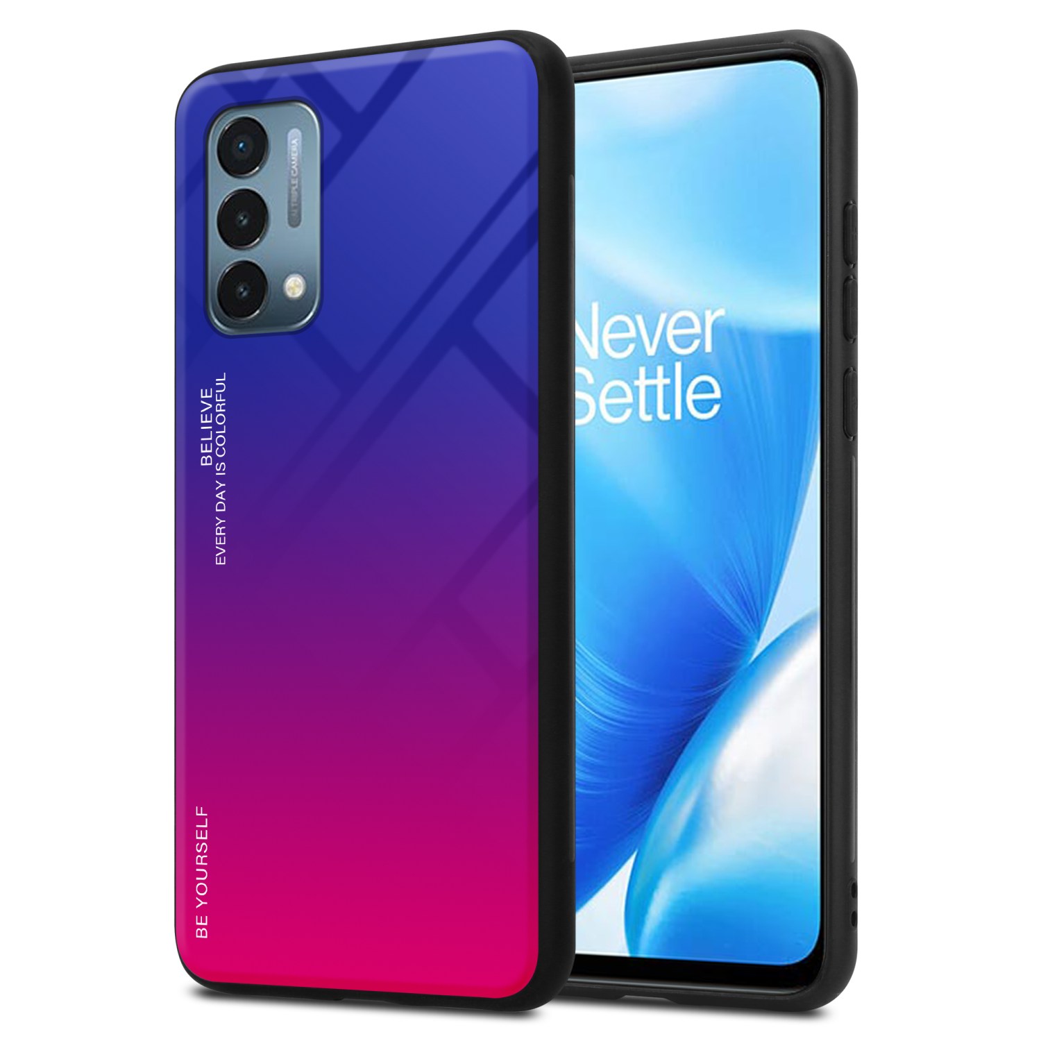 Case for OnePlus Nord N200 5G Phone Cover Tempered Glas TPU Silicone - Photo 18 sur 41