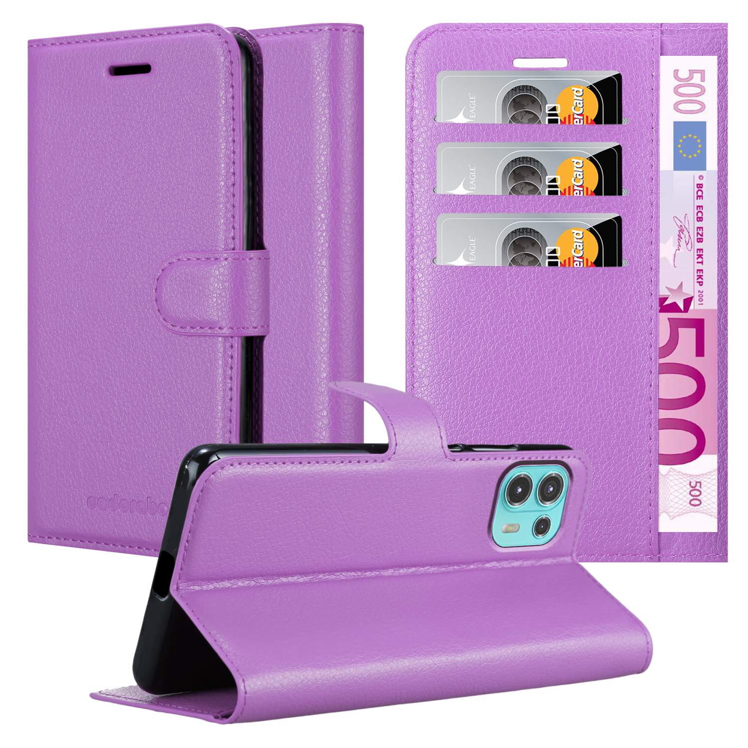 Case for Motorola EDGE 20 LITE / FUSION Protection Book Wallet Phone Cover - Photo 37 sur 45