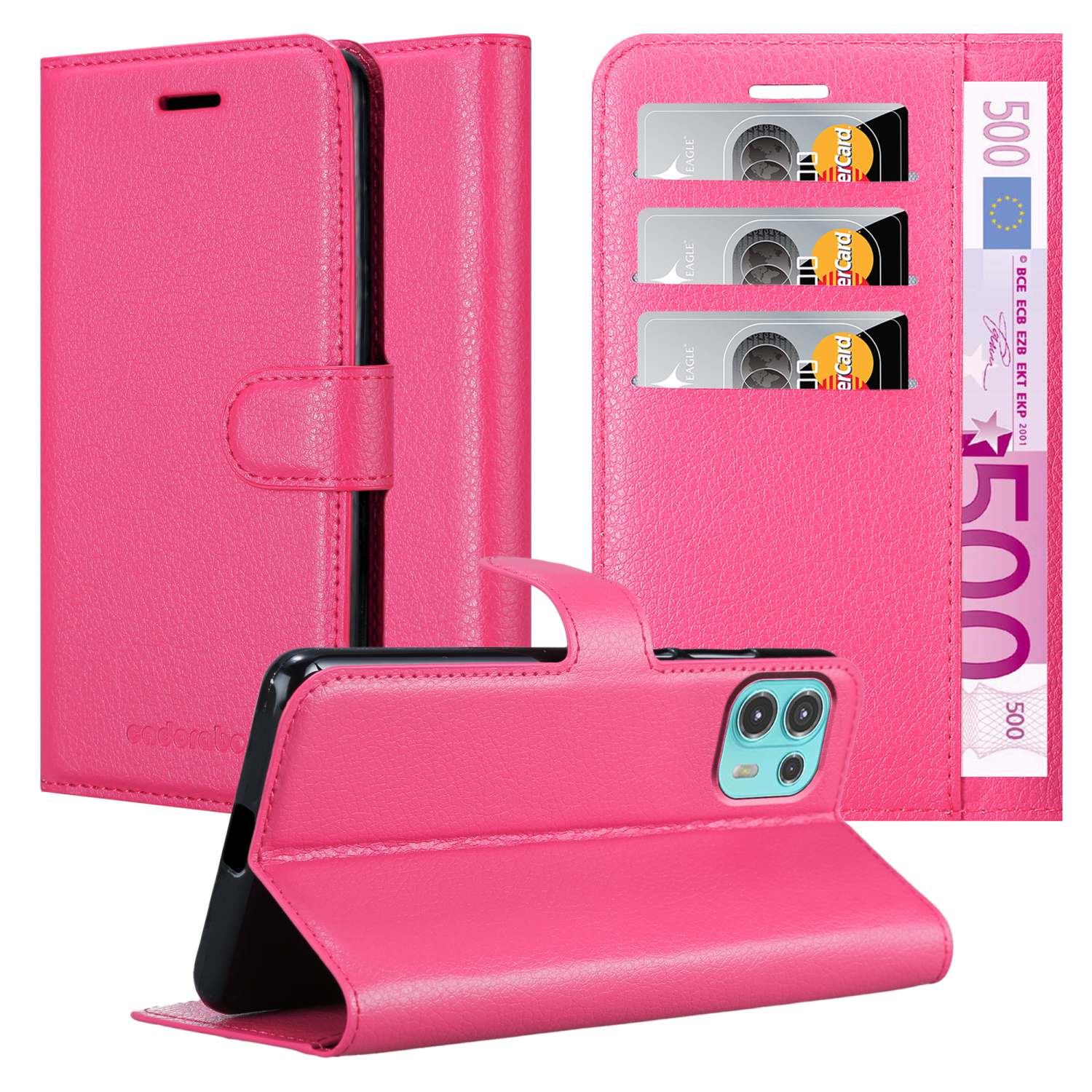 Case for Motorola EDGE 20 LITE / FUSION Protection Book Wallet Phone Cover - Photo 19 sur 45