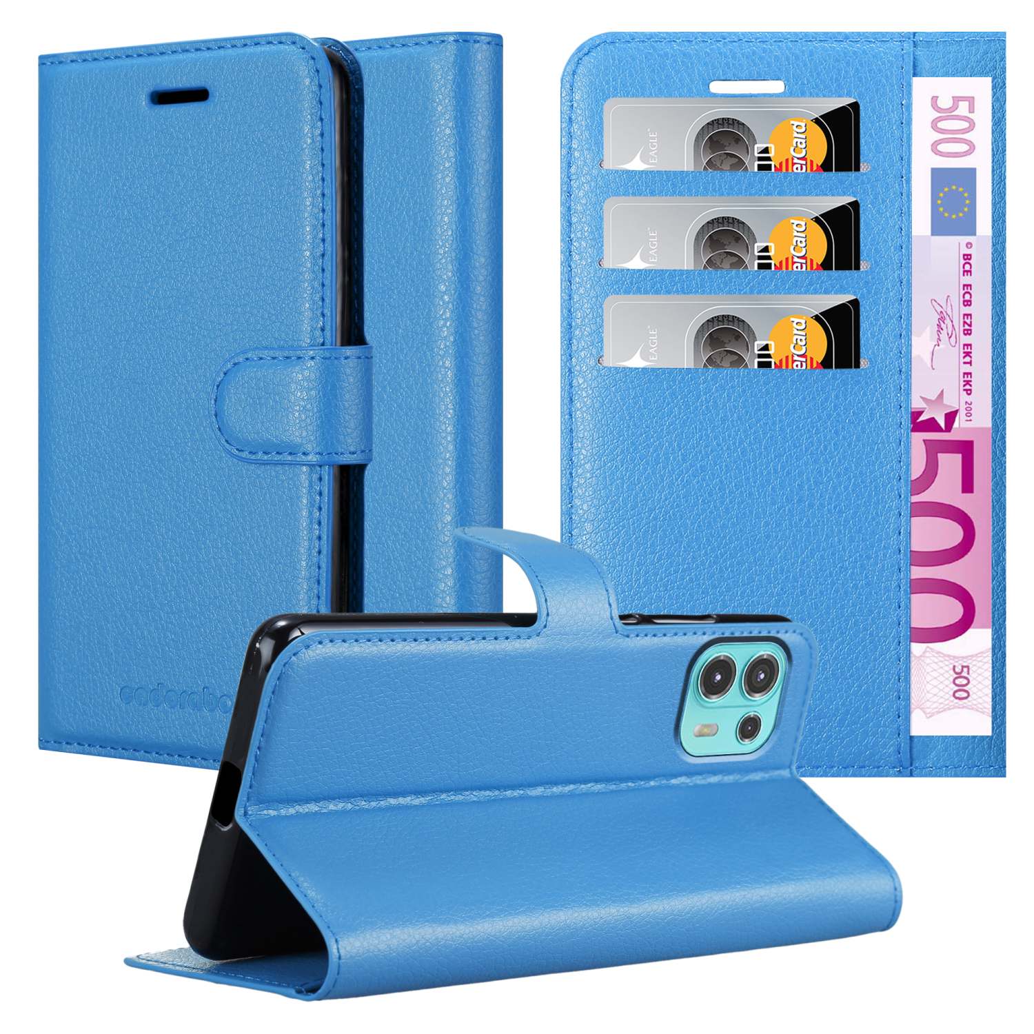 Case for Motorola EDGE 20 LITE / FUSION Protection Book Wallet Phone Cover - Photo 28 sur 45