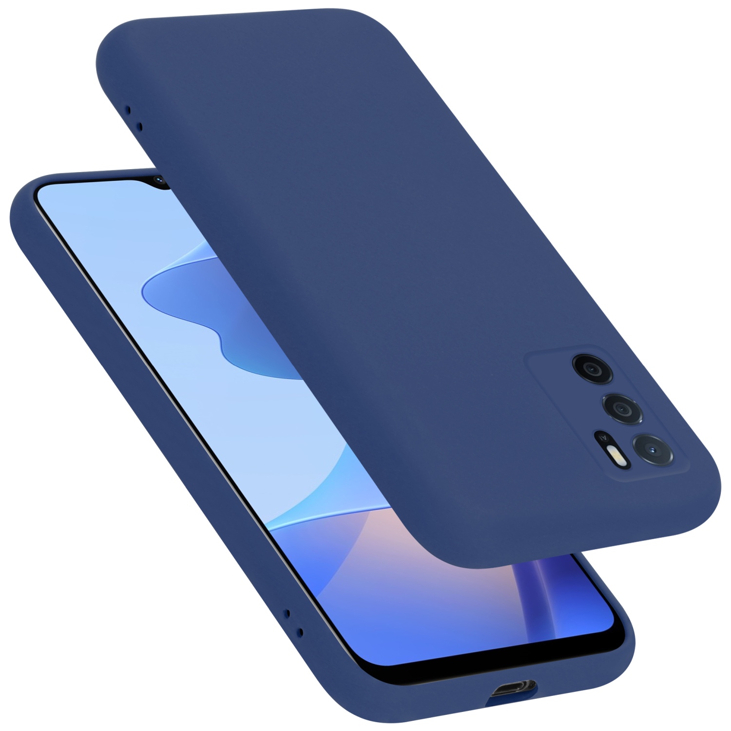 Funda para Teléfono Oppo A16s / A54s Protección TPU Silicona Líquida - Imagen 14 de 41