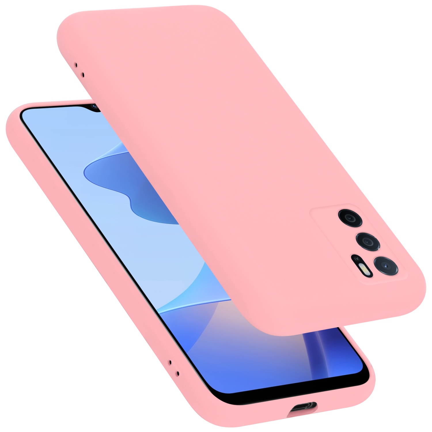 Funda para Teléfono Oppo A16s / A54s Protección TPU Silicona Líquida - Imagen 21 de 41