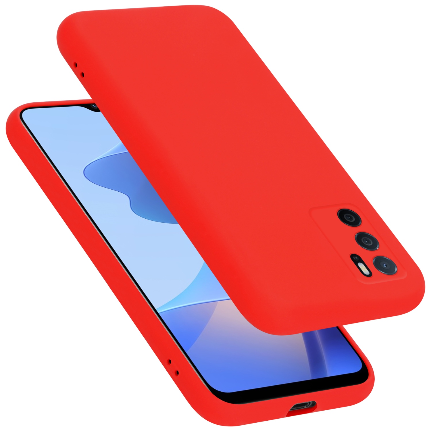 Funda para Teléfono Oppo A16s / A54s Protección TPU Silicona Líquida - Imagen 28 de 41