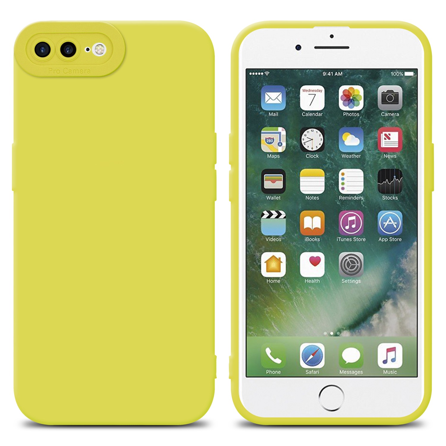 Funda protectora para Apple iPhone 7 PLUS / 7S PLUS / 8 PLUS TPU Estuche Carcasa - Imagen 2 de 106