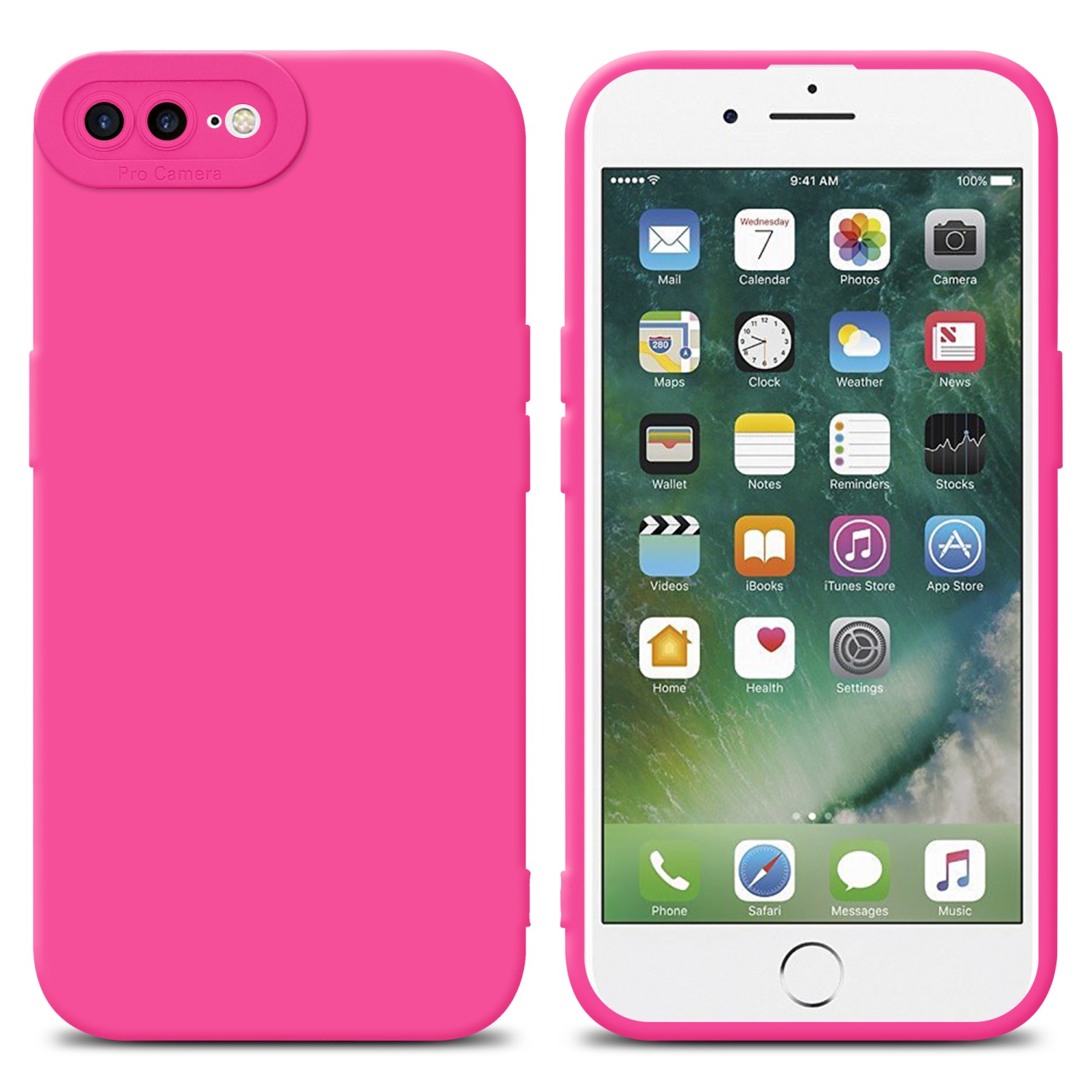 Funda protectora para Apple iPhone 7 PLUS / 7S PLUS / 8 PLUS TPU Estuche Carcasa - Imagen 37 de 106