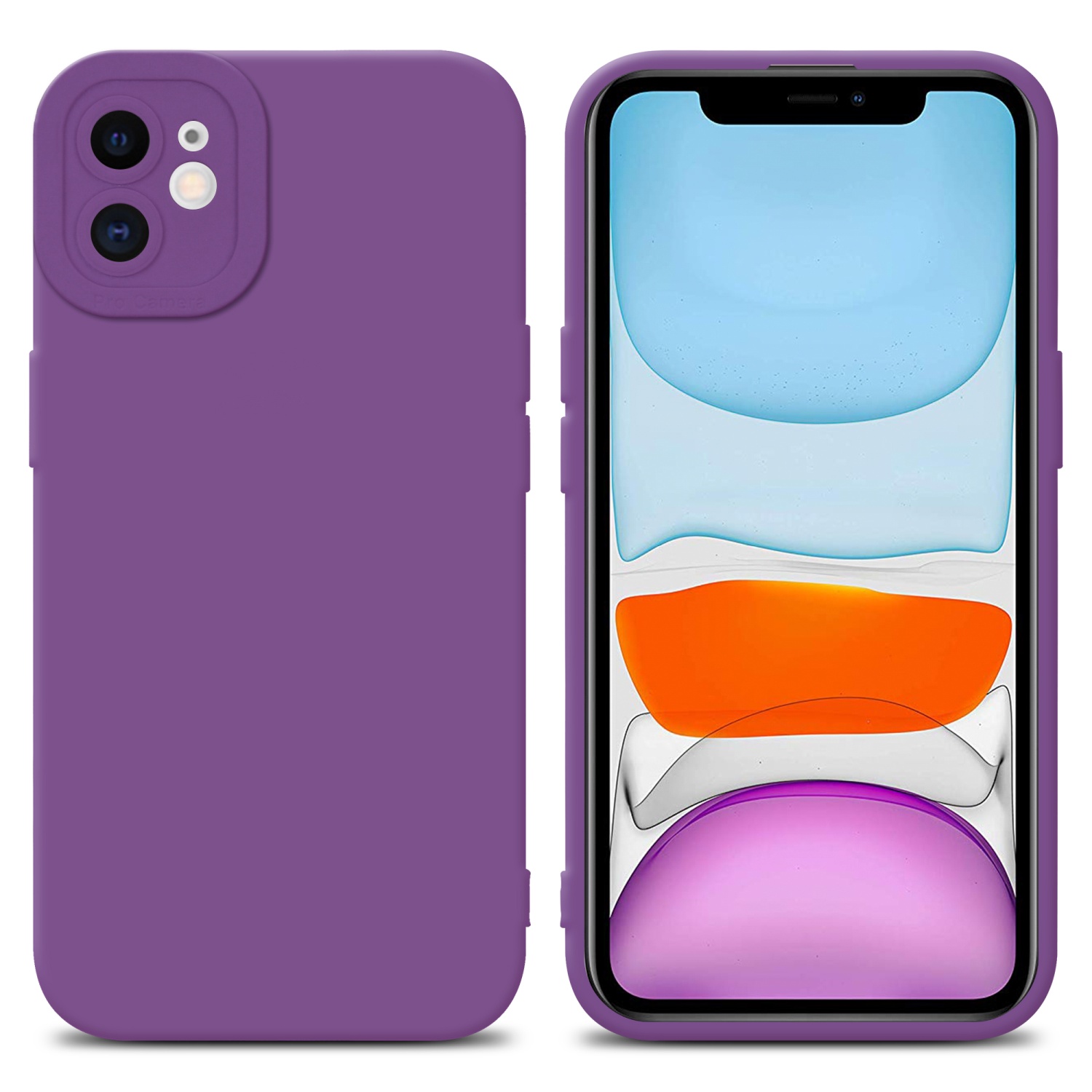Funda para Apple iPhone 11 Cámara Protección Cubierta Fluida TPU Silicona - Imagen 58 de 73