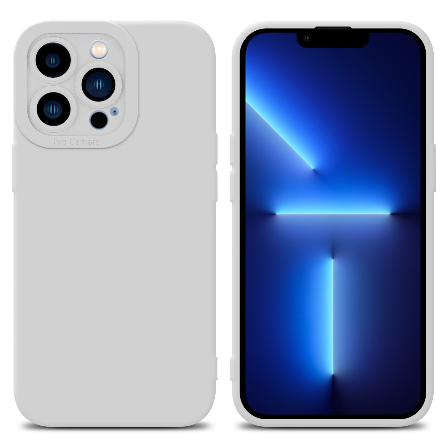 Funda para Apple iPhone 13 PRO MAX Cámara Protección Cubierta Fluido TPU Silicona - Imagen 83 de 100