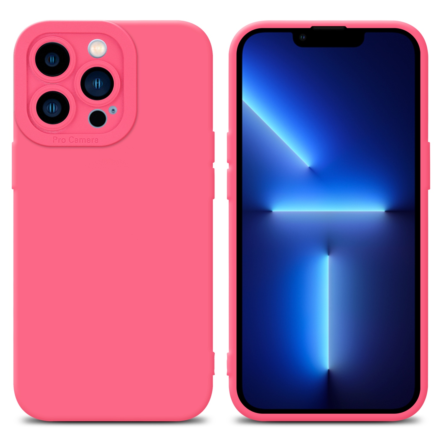 Funda para Apple iPhone 13 PRO MAX Cámara Protección Cubierta Fluido TPU Silicona - Imagen 74 de 100