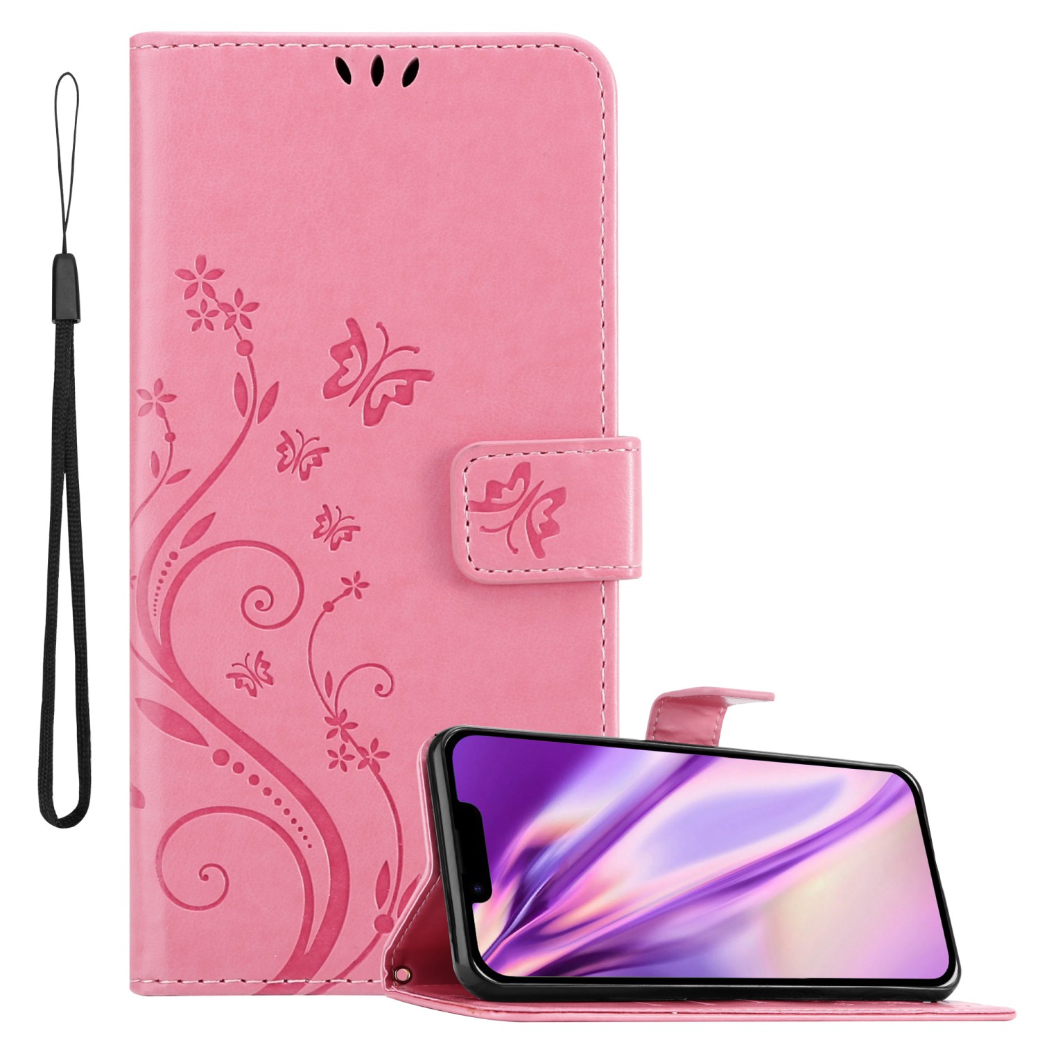 Case for Apple iPhone 14 PLUS Phone Cover Protection Flower Book Wallet - Picture 29 of 46