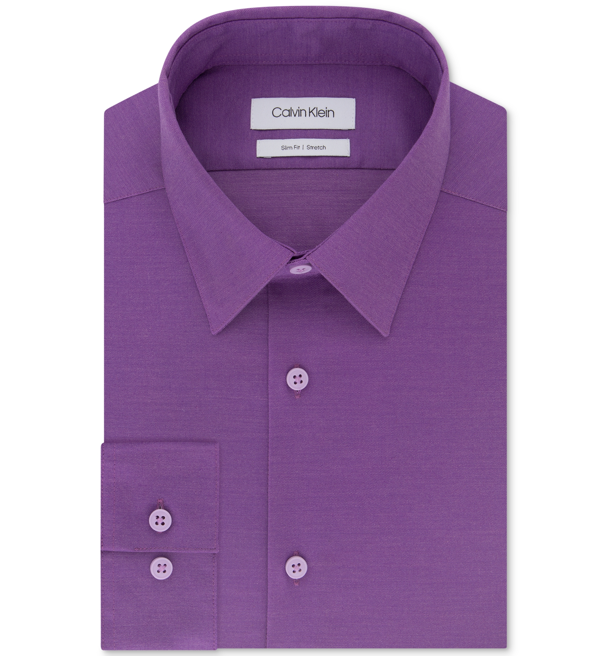 purple slim fit dress shirt