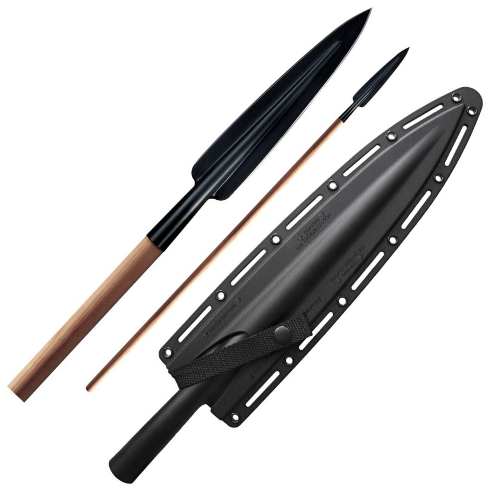 Cold Steel Assegai Spear With Long Shaft, SK5 Medium Carbon Steel