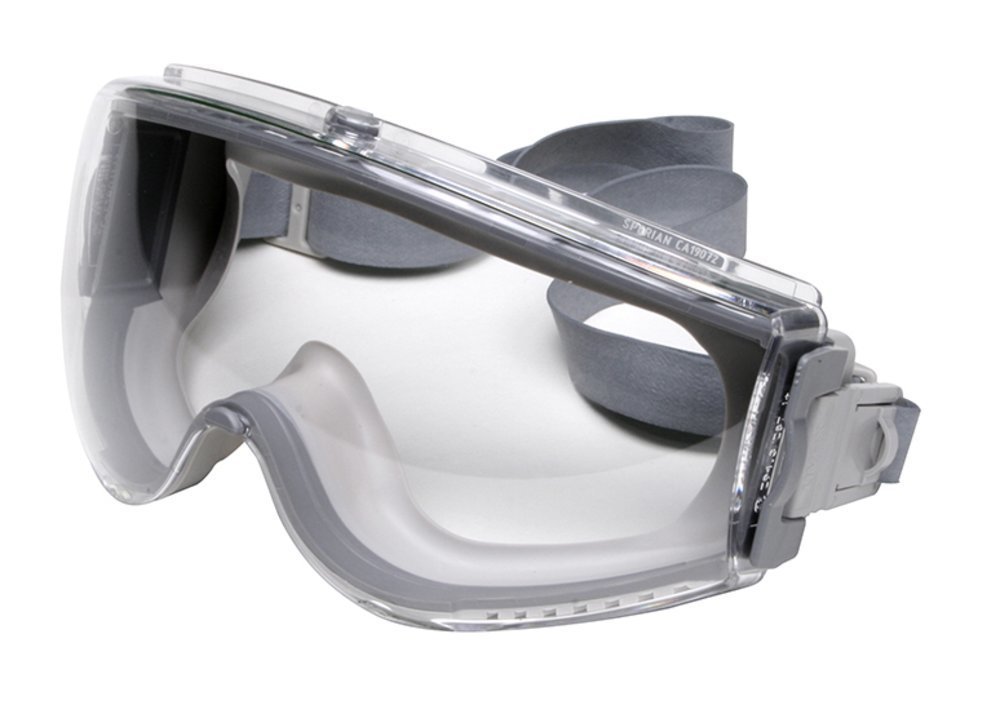 Uvex Stealth DuraStreme Safety Goggles, AntiFog, Neoprene Headband 