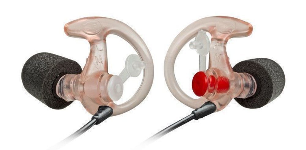 Clear Surefire Sonic Defenders Ultra Earpieces 1-Pair Medium Bag #EP7-MPR-BG