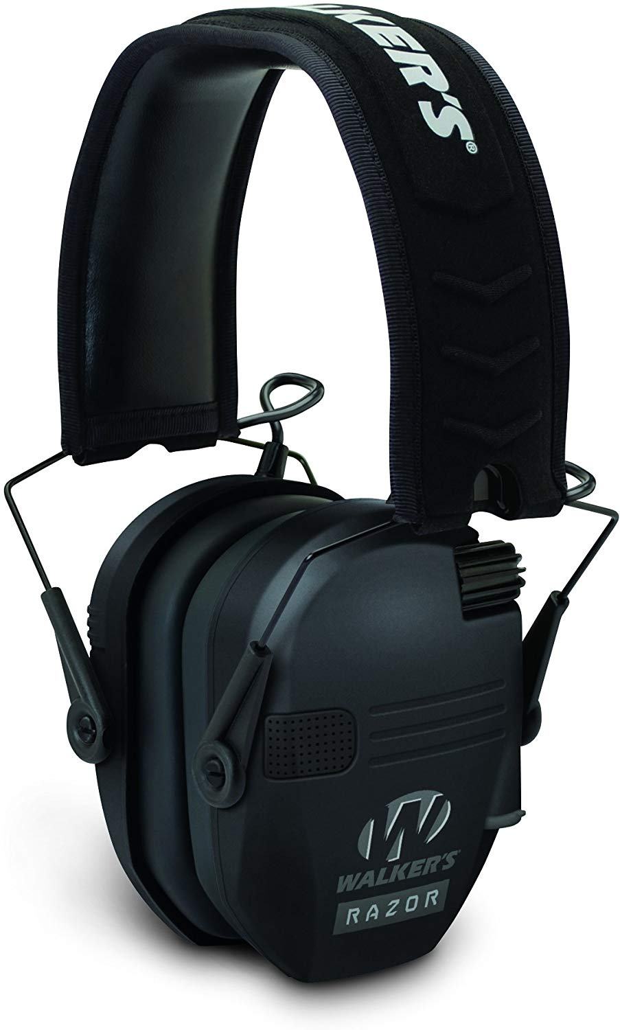 Walker's Razor Slim Electronic Earmuff, Omni Microphone + Batteries