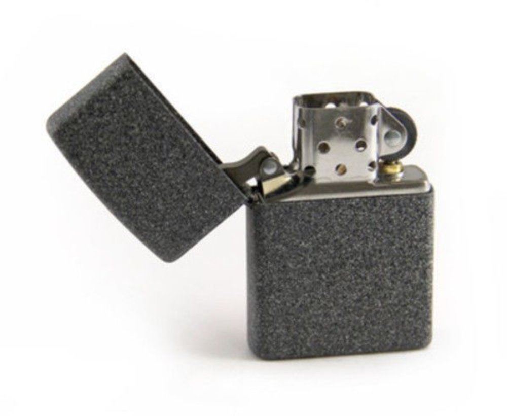 Zippo Iron Stone Lighter, Gray, Windproof 211 eBay