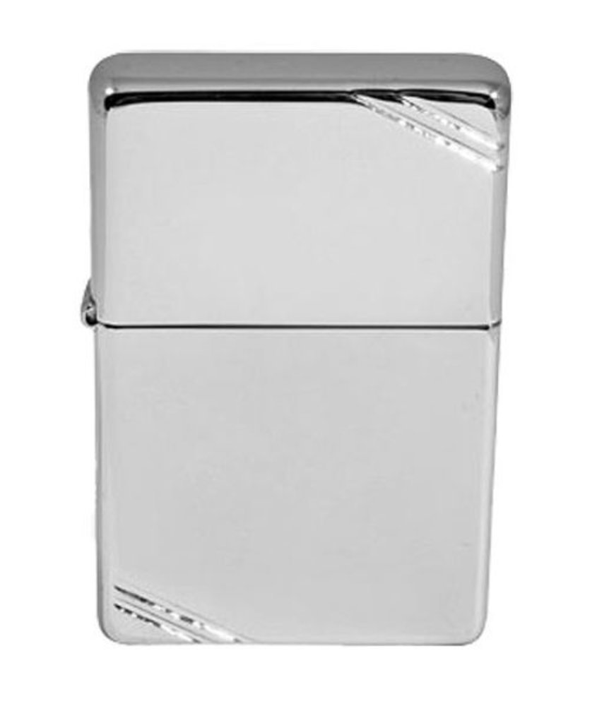 Zippo 1937 Vintage Replica Lighter, w/ Slashes, High Polish Chrome 260