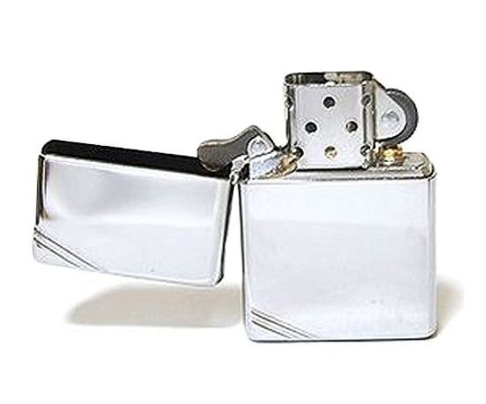 Zippo 1937 Vintage Replica Lighter, w/ Slashes, High Polish Chrome 260