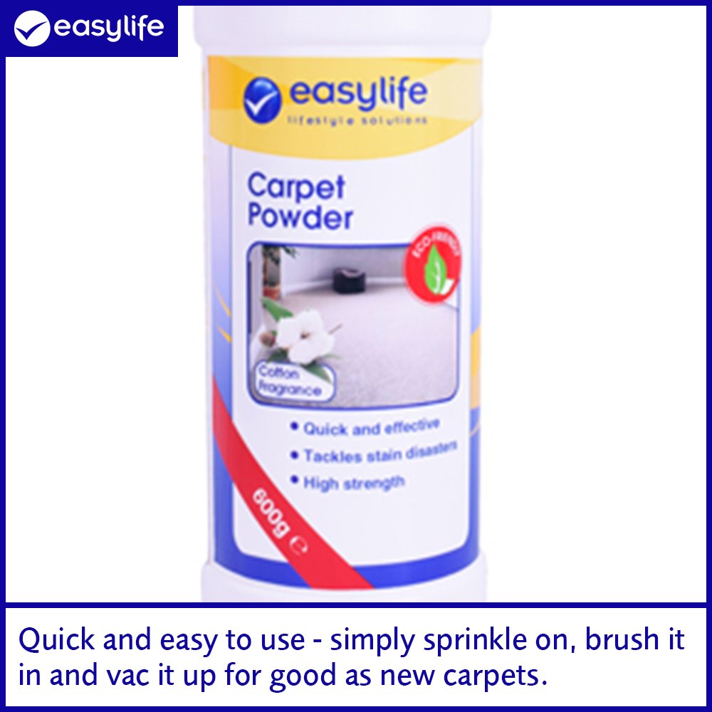 Easylife Dry Cleaning Carpet Powder, Carpet Refresher and Dry Carpet Cleaner, - Picture 8 of 19