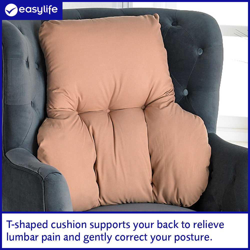 Easylife NHS Back Support Cushion, Lumbar Support Cushion for Chair and