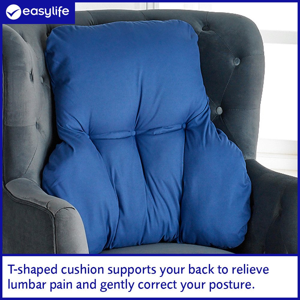 Easylife NHS Back Support Cushion, Lumbar Support Cushion for Chair and