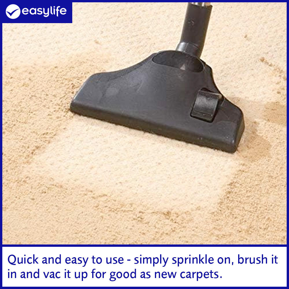 Easylife Dry Cleaning Carpet Powder, Carpet Refresher and Dry Carpet Cleaner, - Picture 17 of 19