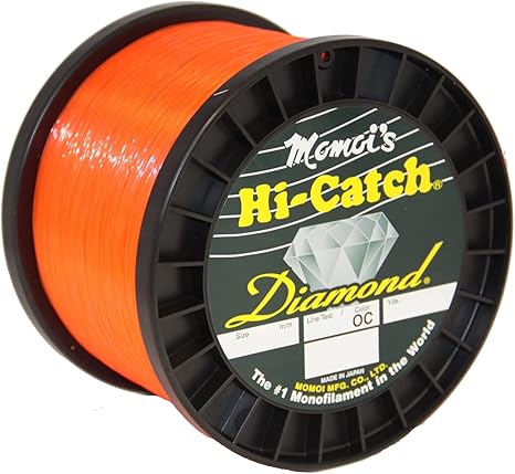 Momoi Mono Hi-Catch Monofilament Line Bulk Spool [1000-3000yd,