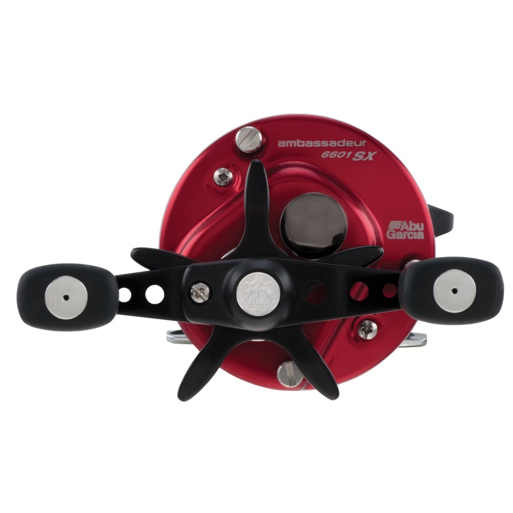 Abu Garcia AMBSX-6600 Ambassadeur SX Round Baitcasting Reel, RH, 3BB+1RB, 5.3:1 - Picture 5 of 5