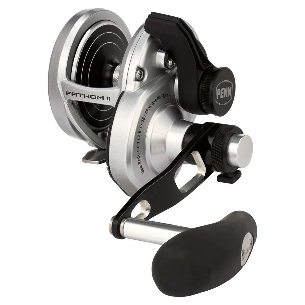 Penn Fathom II Lever Drag 2 Speed Conventional Fishing Reels | FREE 2-DAY SHIP - Picture 13 of 39