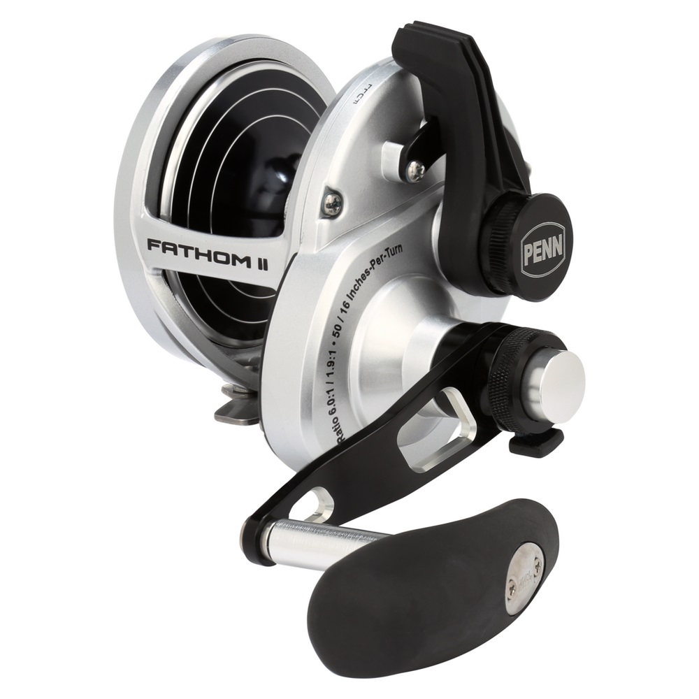 Penn Fathom II Lever Drag 2 Speed Conventional Fishing Reels | FREE 2-DAY SHIP - Picture 27 of 39