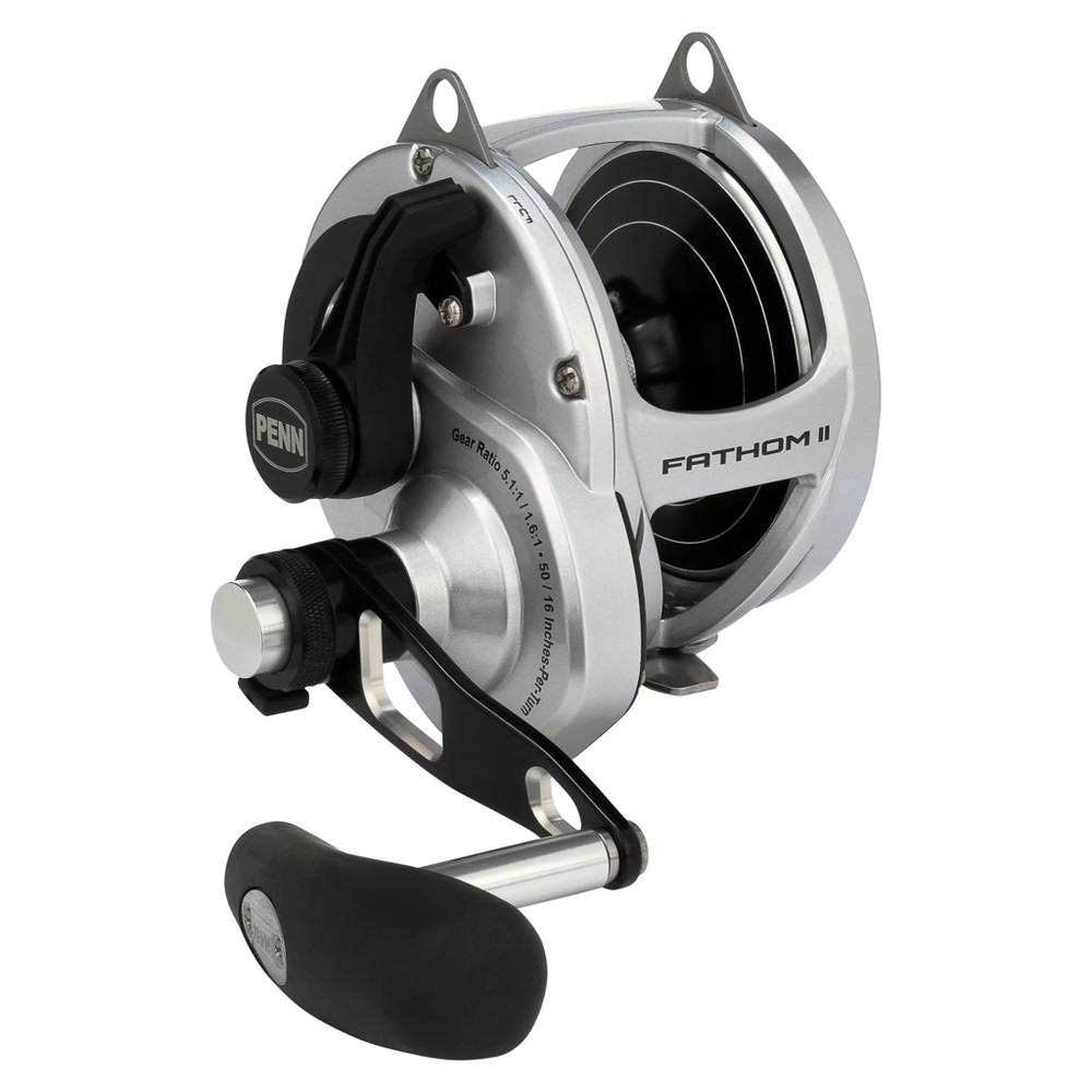 Penn Fathom II Lever Drag 2 Speed Conventional Fishing Reels | FREE 2-DAY SHIP - Picture 32 of 39
