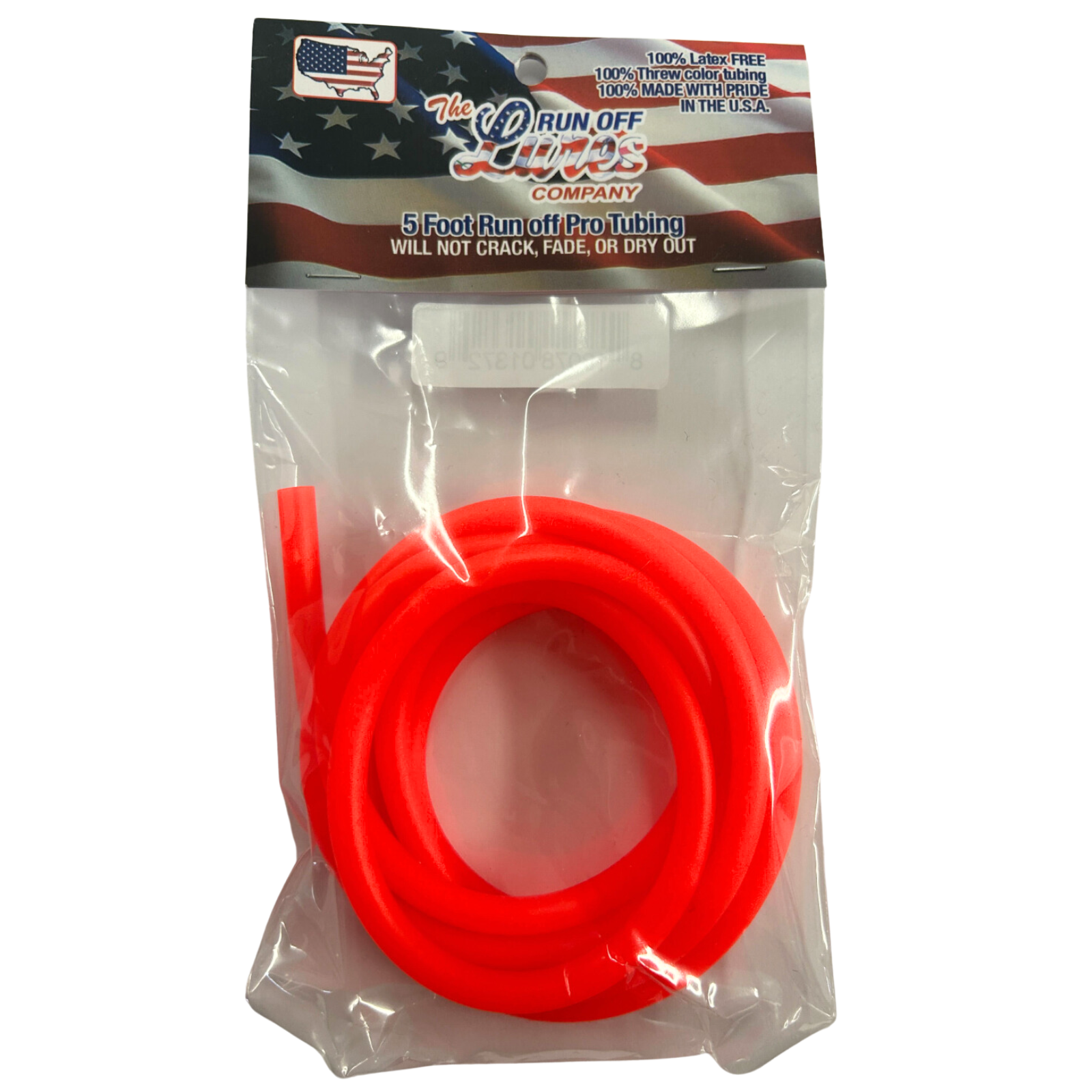 Run Off Lures 5ft Pro Tubing (Assorted Colors) - Picture 4 of 7