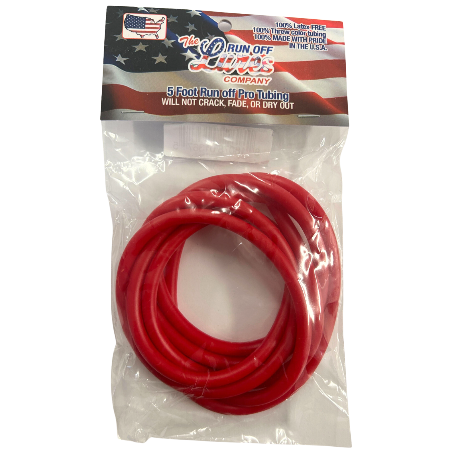 Run Off Lures 5ft Pro Tubing (Assorted Colors) - Picture 5 of 7