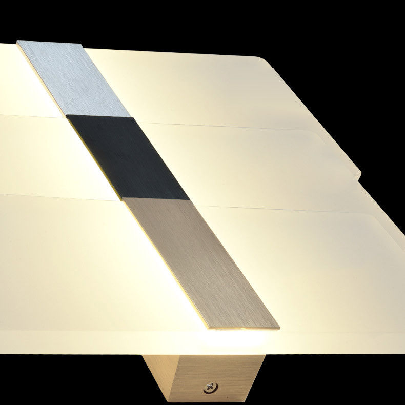 contemporary led sconce rectangular white acrylic l shade wall light fixture ebay contemporary led sconce rectangular white acrylic l shade wall light fixture ebay