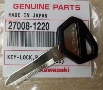 Kawasaki OEM 2006-2018 KLR 650 KLX 250 Key Blank 27008-1220 | eBay