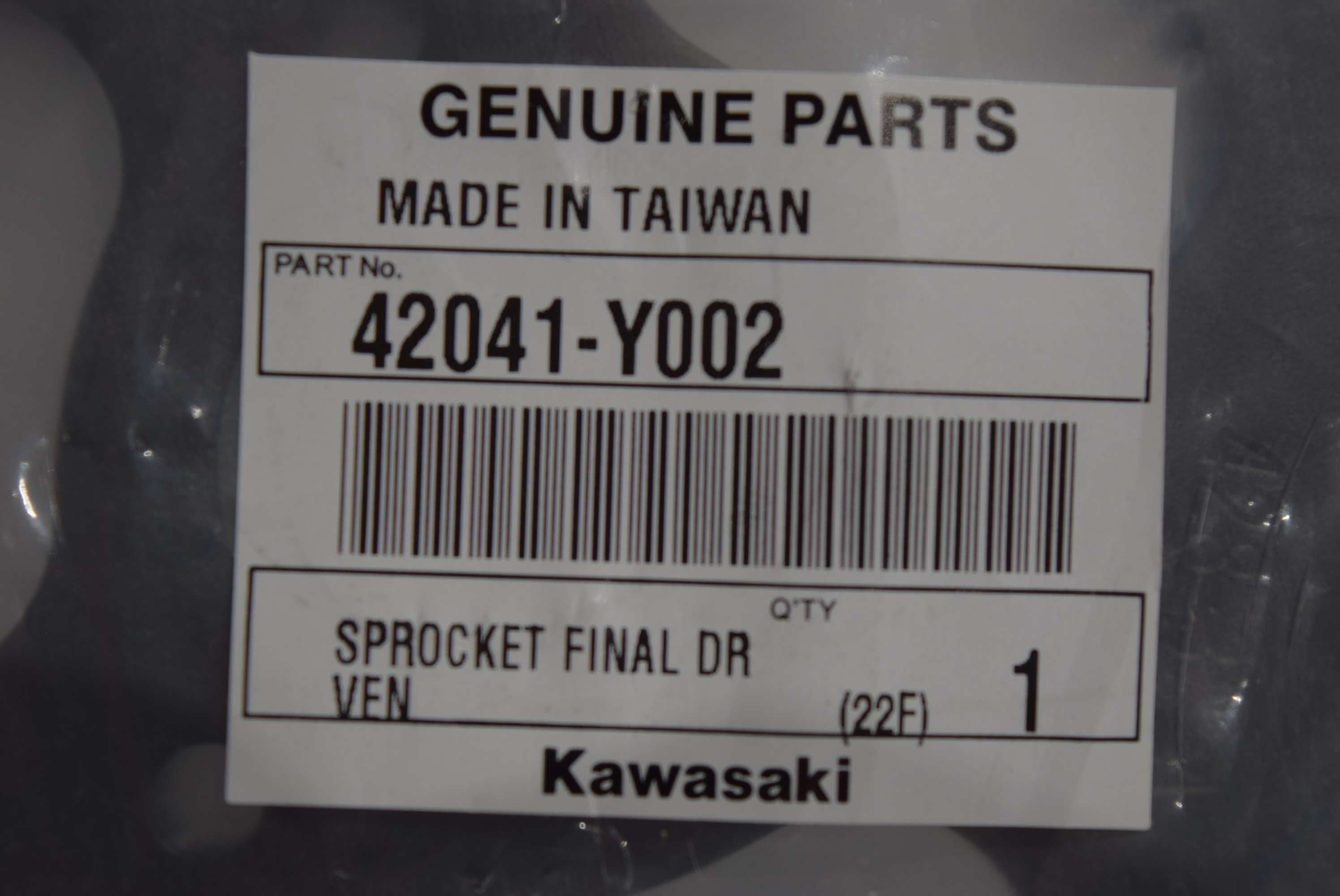 Kawasaki OEM 2007-2023 Kfx90 Kfx50 Sprocket Hub 42041-Y002