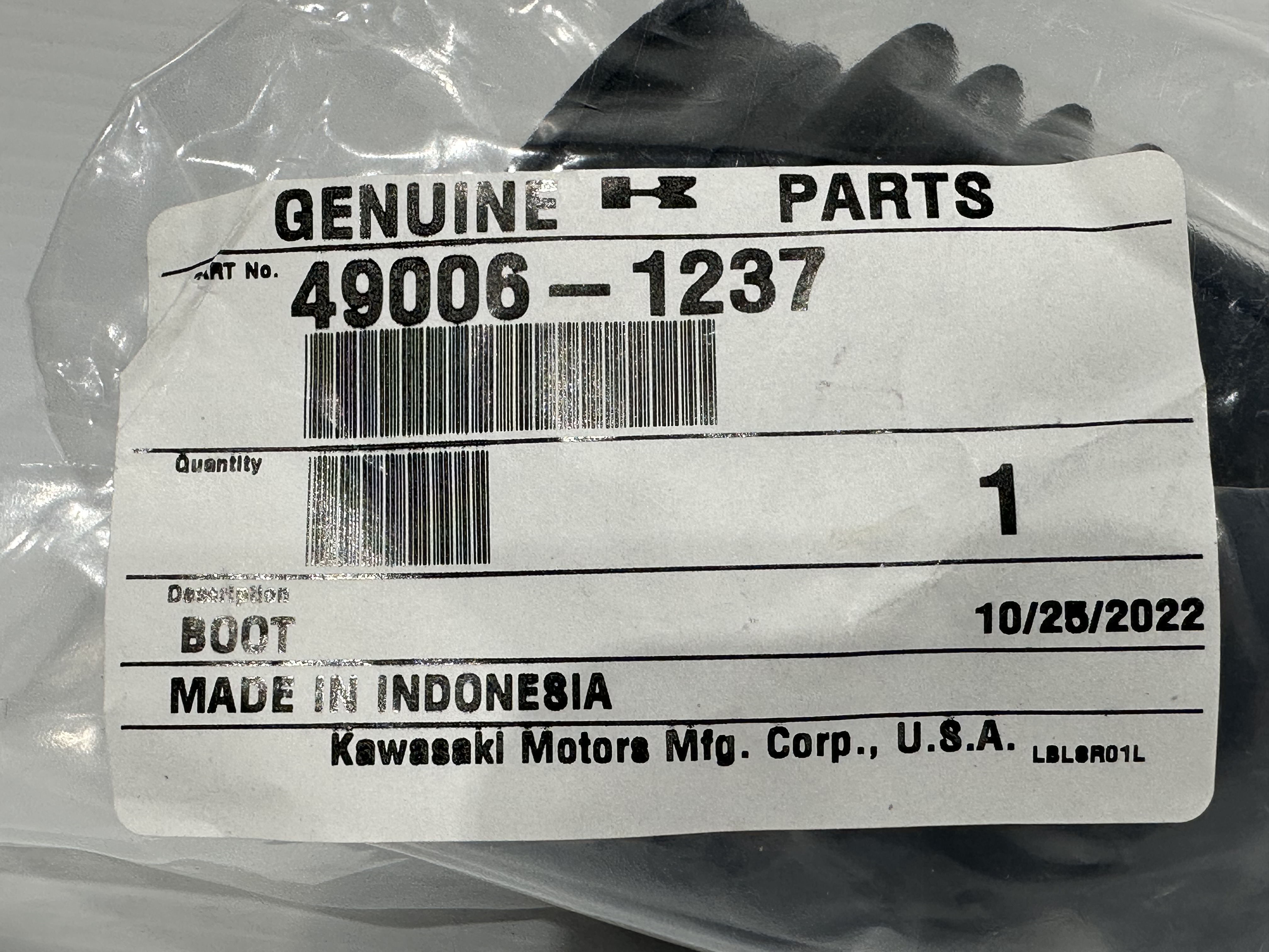 bayou 英語 Kawasaki OEM 1988-2004 Bayou Drive Shaft Boot 49006-1237 | eBay
