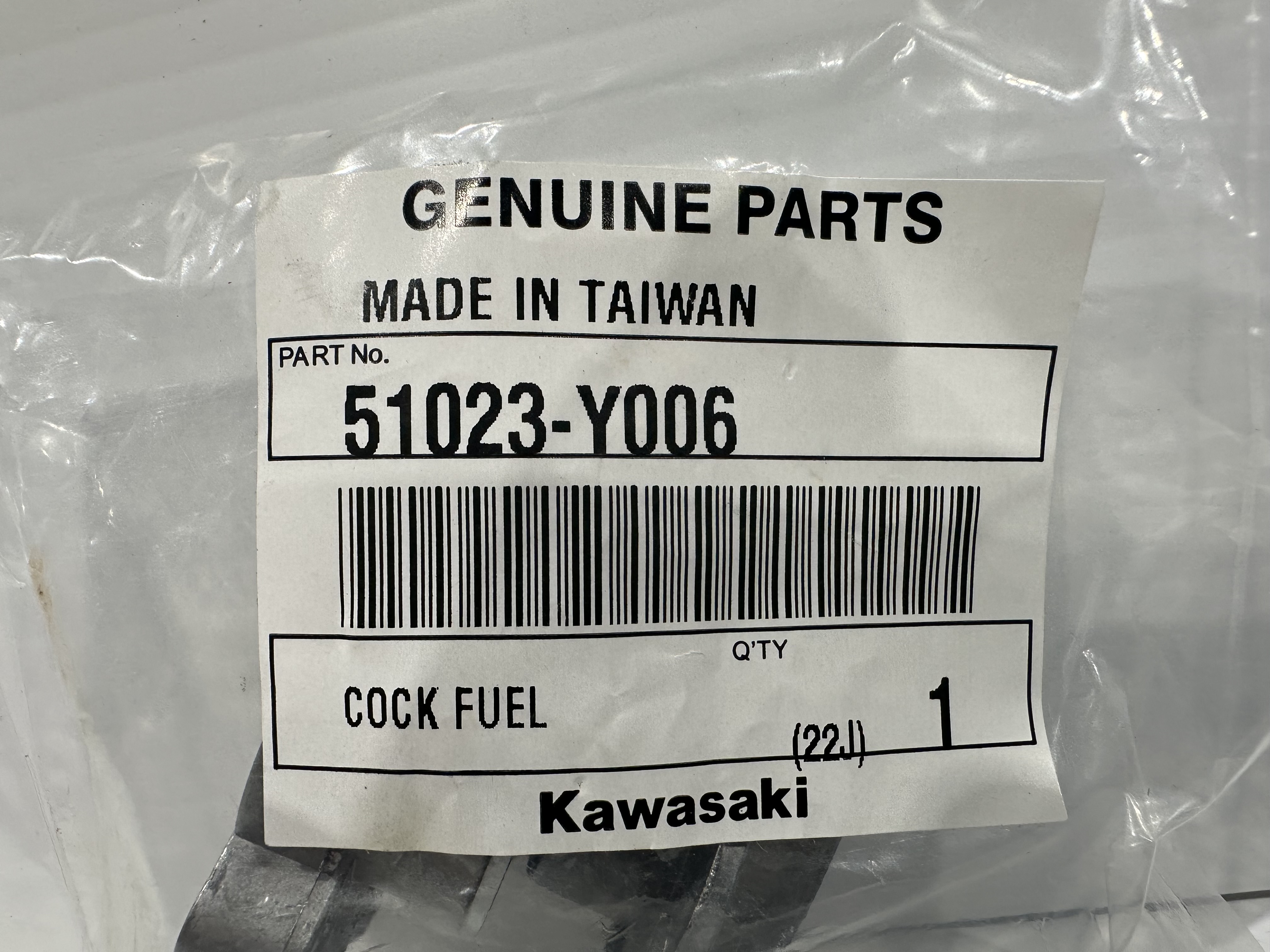 Kawasaki OEM 2007-2023 KFX 50 90 Fuel Tap 51023-Y006 | eBay