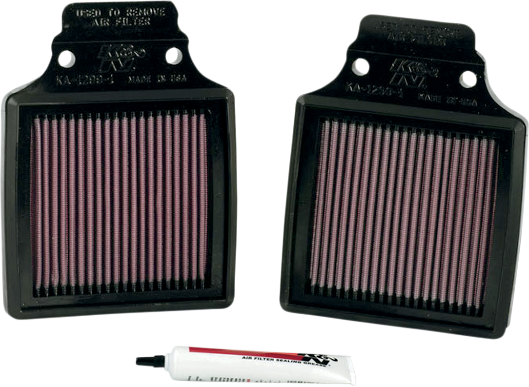 カイエ 1 K&N Air Filter Kawasaki Ninja ZX-12 R KA-1299-1 | eBay
