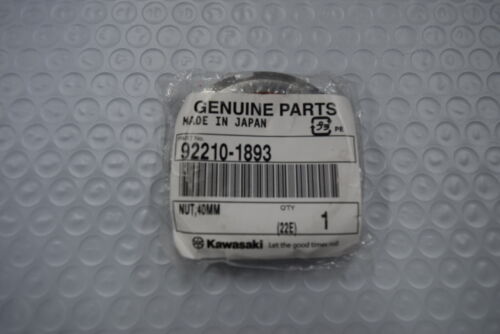 Kawasaki OEM 40mm Nut 92210-1893 | eBay