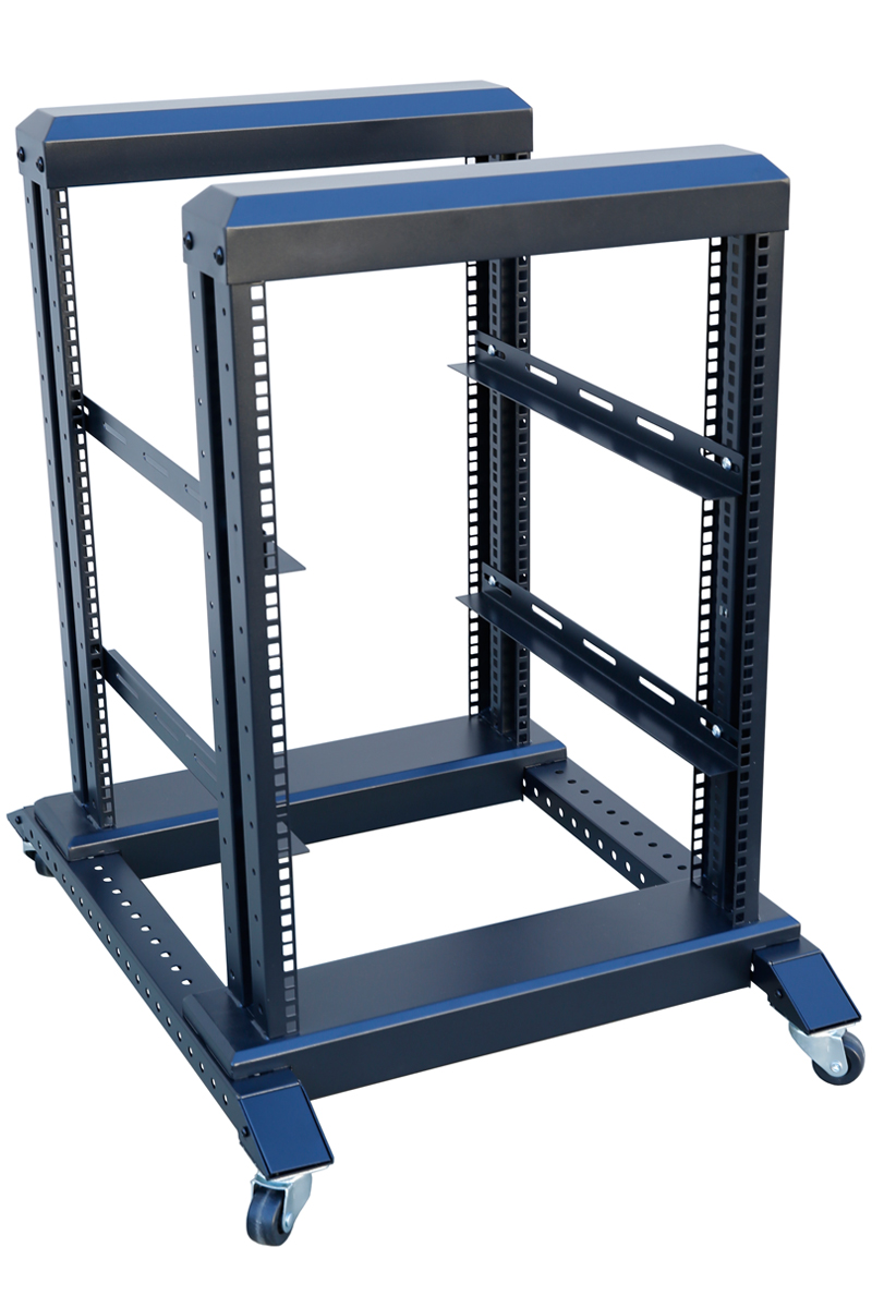 4Post 22U Adjustable Open Frame Server Rack IT Network Relay IT 800mm