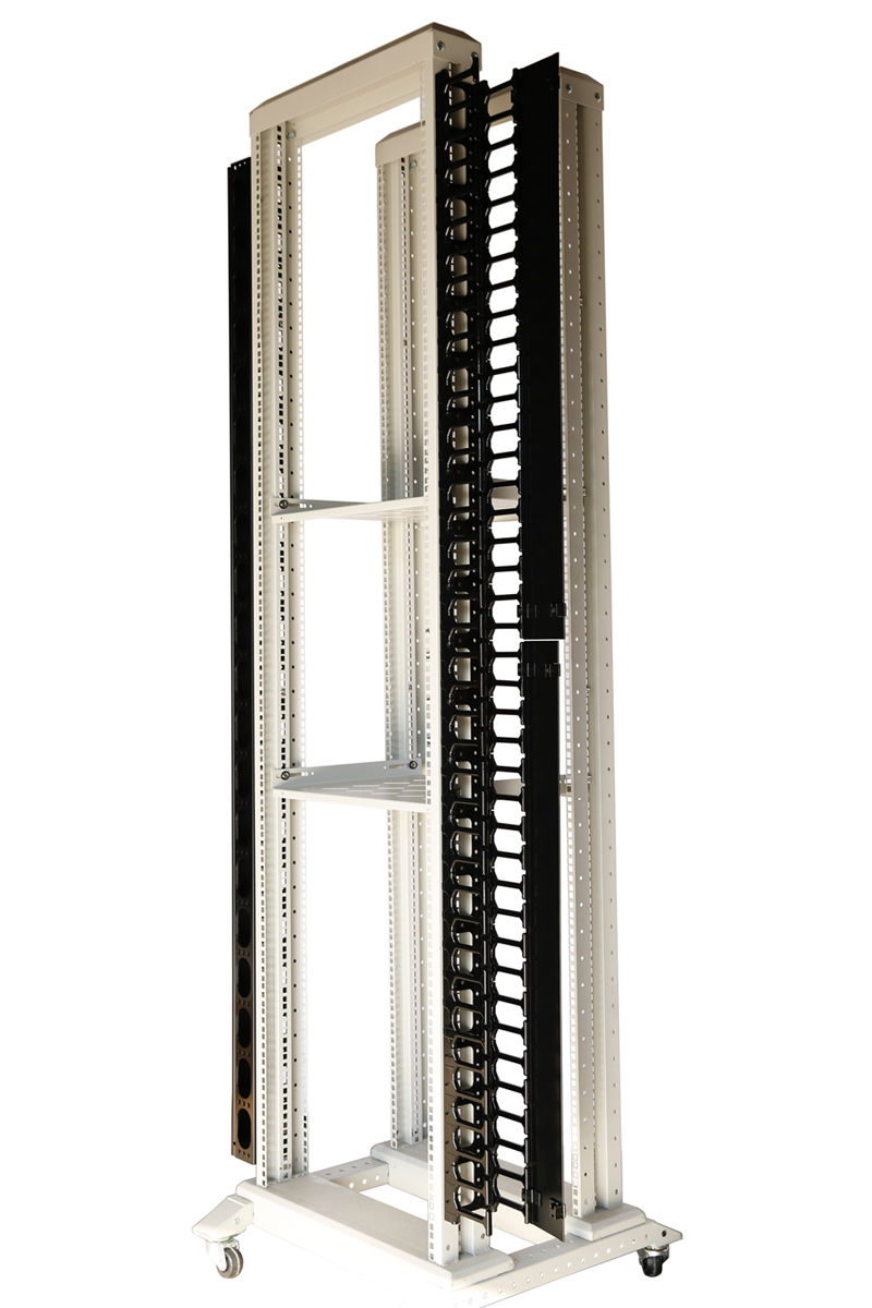 42 U Vertical Plastic Cable Manager for Servers Racks One