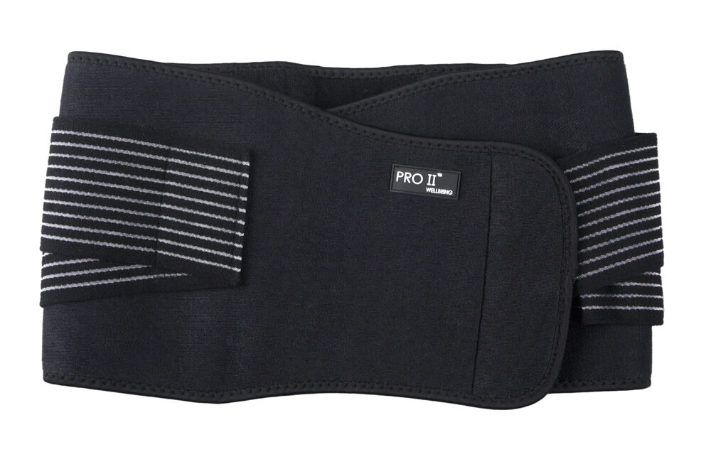 Pro11 Adjustable Neoprene Double Pull Lumbar Support Back Belt Brace
