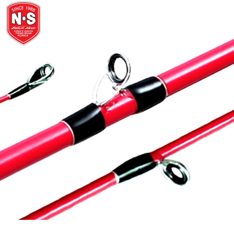 Red and black fishing rod Clearance